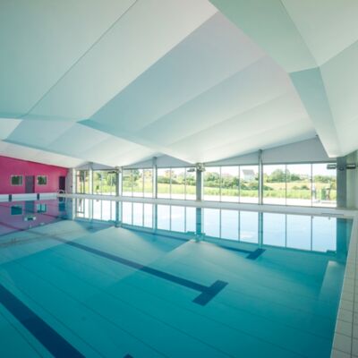 Intérieur du centre aquatique Argona