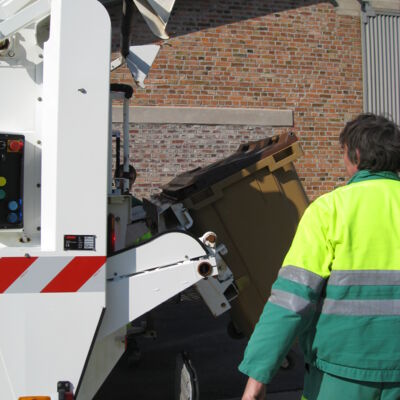 Tournée de ramassage des ordures ménégères