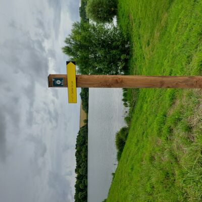 Panneau de sentier de randonnée