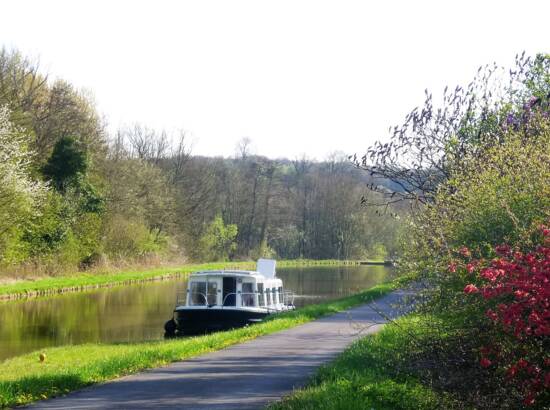 Le canal de Montgon en avril