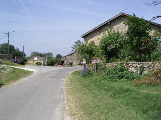 Entrée du village de Fossé