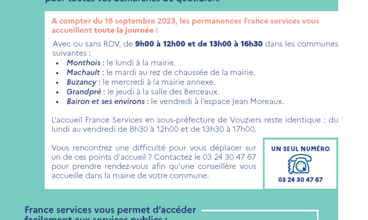 France services Flyer Argonne Ardennaise permanences 2023.png