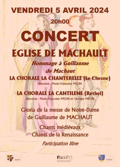 Concert Eglise de Machault